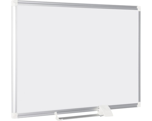 Weißwandtafel mit Rahmen und Stifteablage