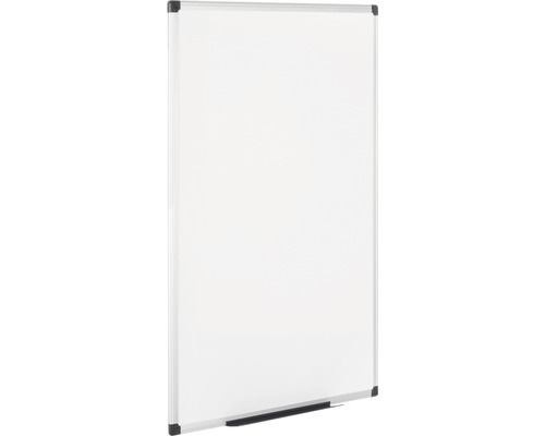 Weißes Whiteboard mit Aluminiumrahmen