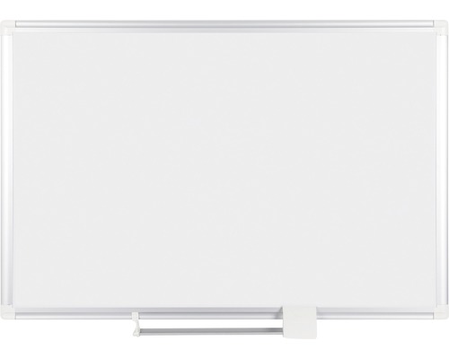 Whiteboard mit Alurahmen magnetisch lackiert verschiebbare Stiftablage 150x100 cm