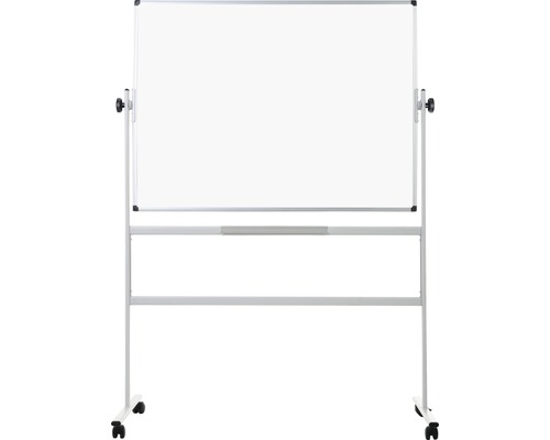 Magnetische, drehbare Whiteboardtafel auf Rollen für den Einsatz im Büro oder im Schulungsraum