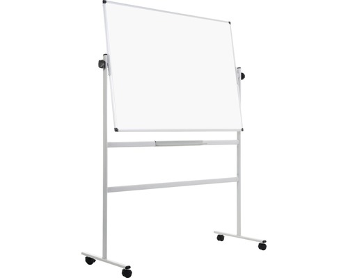 Mobile, drehbare Whiteboard Tafel mit Rollen