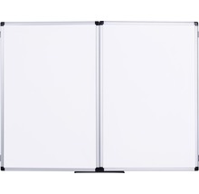 Whiteboard Trio magnetisch keramik Klapptafel 240x90 cm