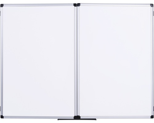 Doppelte Whiteboardtafel mit Rahmen