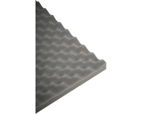 Akustikschaumstoff grau 2000x1000x30mm - Technikplaza