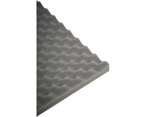 Akustikschaumstoff Akupur Noppenschaumstoff Platte 50x70x5 cm Noppenschaumstoff zur Schallabsorption