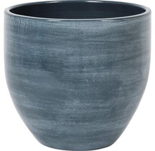 Übertopf innen Passion für Pottery Ferry Ø 20 cm H 18 cm Ton blau