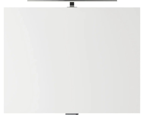 Rechteckiger Spiegel mit Beleuchtung