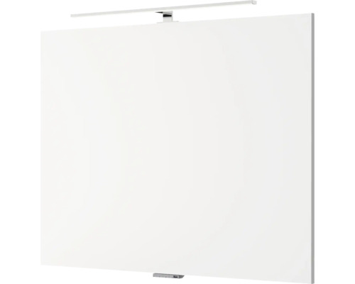 Weißer Spiegelschrank mit Beleuchtung