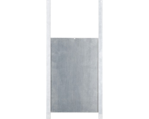 Automatische Hühnertür Komplett-Set, inkl. Schiebetür 220 x 330 mm Klappe aus Aluminium mit Rahmen für den Durchgang