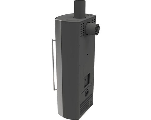 Holzofen mit Rauchrohranschluss