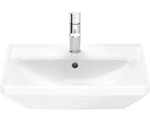 Aufsatzwaschbecken aus Keramik mit Armatur