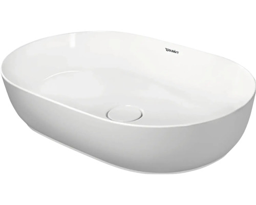 DURAVIT Aufsatzwaschbecken Luv 60 x 40 cm weiß glänzend mit nicht verschließbarem Ablaufventil 0379600000 DURAVIT Aufsatzwaschbecken Luv 60 x 40 cm weiß glänzend mit nicht verschließbarem Ablaufventil 0379600000