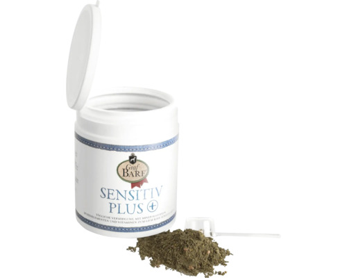 Graf Barf Sensitiv Plus Nahrungsergänzungsmittel für Hunde mit Messlöffel