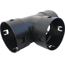 Pipelife T-Stück für Drainagerohr Kunststoff rund schwarz NW 160 mm