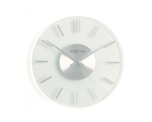 Nextime Wanduhr aus Glas