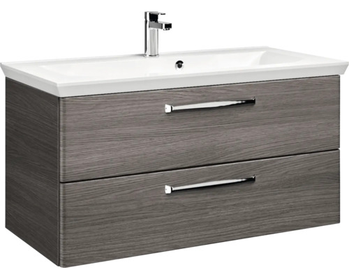 Waschtisch mit zwei Schubladen und Armatur