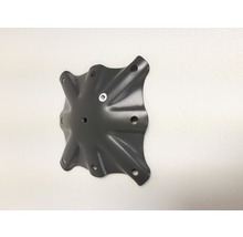 Metallankerplatte mit mehreren Löchern