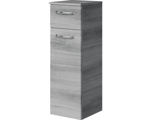 Hochschrank für Badezimmer mit zwei Schubladen und einer Tür