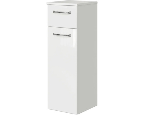 Weißer Waschbeckenunterschrank mit zwei Schubladen für das Badezimmer