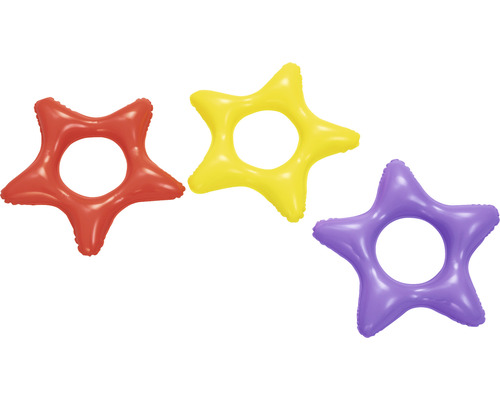Drei sternförmige Schwimmringe