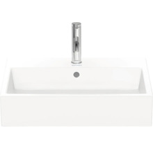 Weißes Keramik Waschbecken mit Armatur