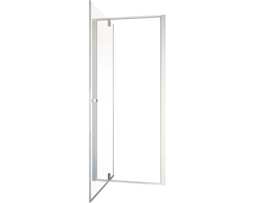 Offene Duschkabine mit Rahmen