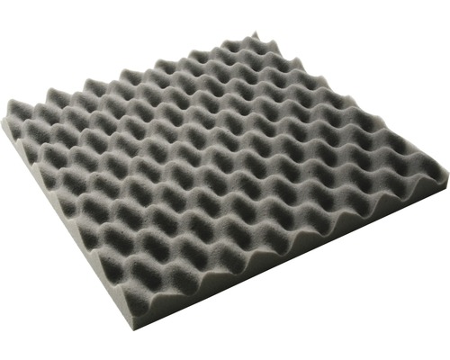 Akustikschaumstoff Akupur Noppenschaumstoff Platte 40x40x5 cm Akustikschaumstoffplatte mit Noppenstruktur zur Schallabsorption