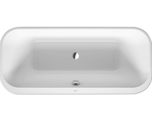 Ovale Badewanne DURAVIT Happy D,2 Plus 80 x 180 cm graphit glatt matt 700453800000000