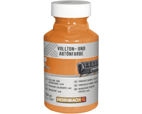 HORNBACH Voll- und Abtönfarbe mango 250 ml-0