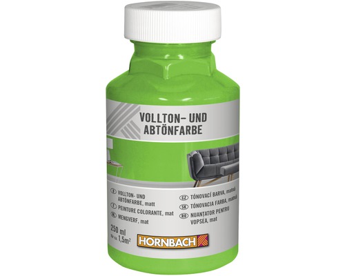 HORNBACH Voll- und Abtönfarbe grasgrün 250 ml