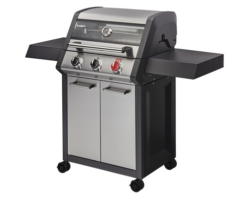 Enders Gasgrill Monroe Prox 3 S Turbo 3 Brenner 57 x 136 x 118,5 cm edelstahl inkl. herausnehmbare Fettauffangschale