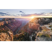 Blick auf den Grand Canyon bei Sonnenaufgang
