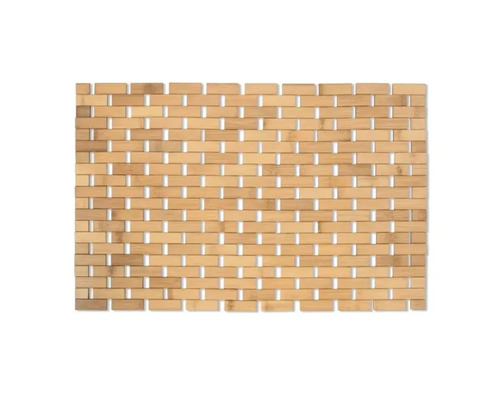 Antirutschmatte MSV Bamboo 50 x 80 cm braun holz Antirutschmatte MSV Bamboo 50 x 80 cm braun holz