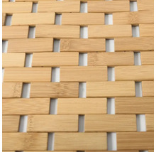 Antirutschmatte MSV Bamboo 50 x 80 cm braun holz