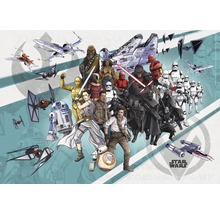 Fototapete Vlies DX8-073 Disney Edition 4 Star Wars Cartoon Collage Wide 8-tlg. 400 x 280 cm