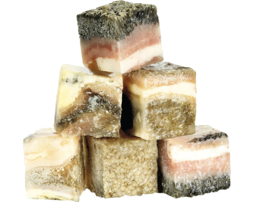 Salzleckstein für Tiere, in Würfelform