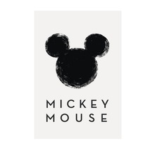 Mickey Mouse Motiv als Kunstdruck