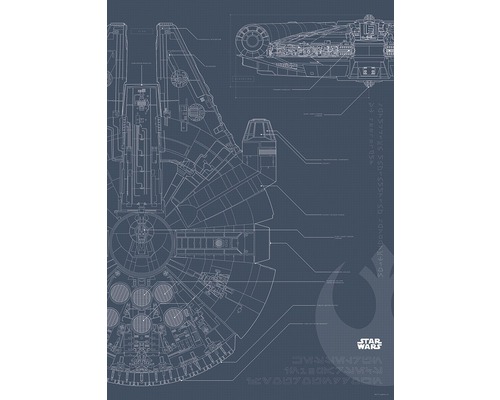 Millennium Falke Bauplan Star Wars