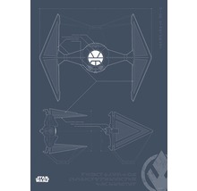 Bauplan eines TIE-Jägers aus Star Wars