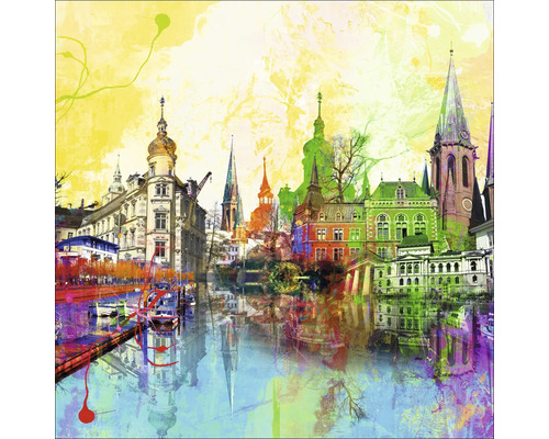 Glasbild Oldenburg X 50x50 cm