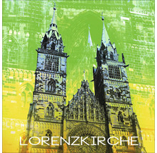 Lorenzkirche Nürnberg Kunstplakat