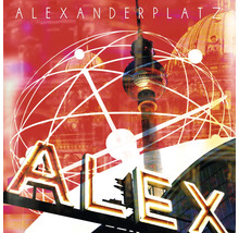 Alexanderplatz-Collage mit Fernsehturm und Globus