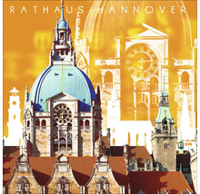 Abbildung des Neuen Rathauses in Hannover