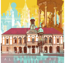 Altes Rathaus Gebäudeansicht mit Stadtdenkmälern