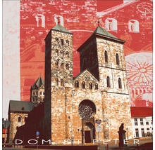 Dom St Peter Fassade mit Türmen