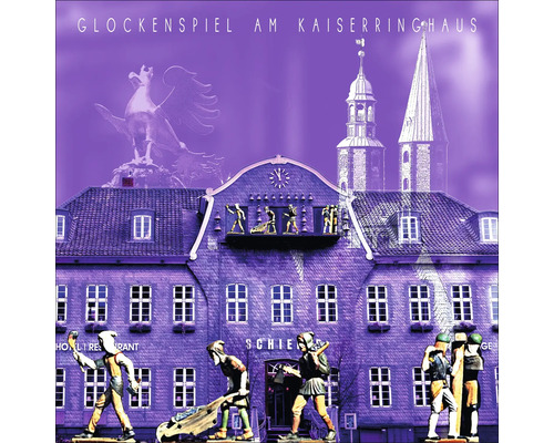 Glasbild Goslar IX 20x20 cm
