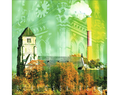 Glasbild Chemnitz V 30x30 cm