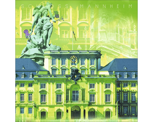 Glasbild Mannheim VI 20x20 cm
