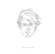 Zeichnung von Luke Skywalker