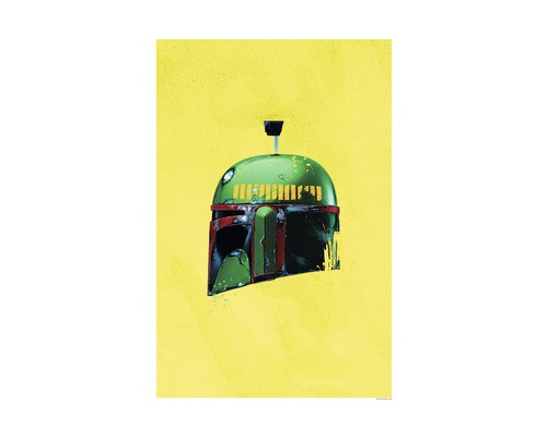 Boba Fett Helm Illustration